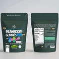 thumbnail image 2 of Herbal Bee Organic Mushroom Gummies with Ashwagandha, Herbal Mushroom Supplement, Berry Flavor, 80 Count, 2 of 8