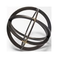 thumbnail image 2 of Petite Black Metal Circular Decorative Object, 2 of 6