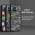 thumbnail image 4 of GST-Phone Case For TCL T-Mobile Revvl7 Pro/T Phone 2Pro 5G//TMRV07P5G, Dirt-resistant Back Cover Full wrap Durable Shockproof Cover Soft case Cute Silicone Fashion Design Cartoon TPU, 4 of 9