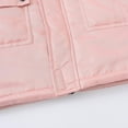 thumbnail image 5 of Povozer Boys' Warm Winter Coat Windproof Parka Hooded Puffer Jacket(Pink,7-8Y), 5 of 5