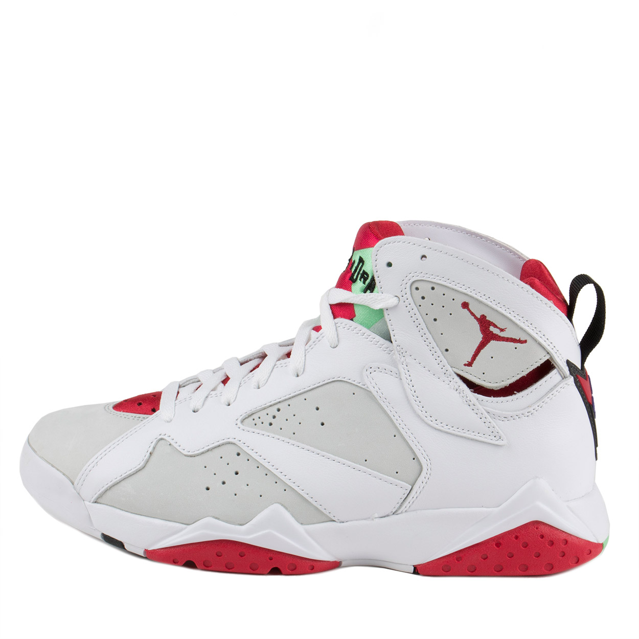 Nike Mens Air Jordan 7 Retro "Hare" White/True Red-Light Silver 304775-125 - image 2 of 5