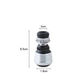 thumbnail image 3 of 360 Degree Rotation Faucet Filter Nozzle Water accessory Filter nozzle Faucet Saver Tap for Kichen Bathroom Faucet Accessory, 3 of 8
