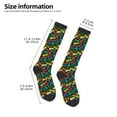 thumbnail image 2 of Yiaed Pineapple Fruit Colorful Print Great elasticity Adult Stockings Sports socks for Men and Women, 2 of 6