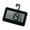 Black, variant on Precisions Indoor Thermometers Easy Reading Display Lightweight ABS Construction Room Thermometers Portable For Any Room