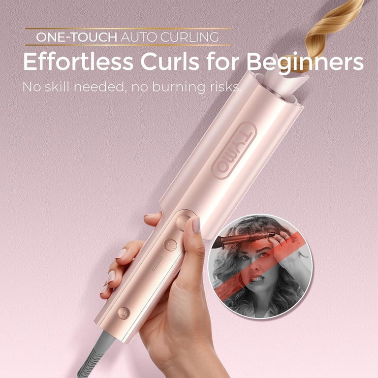 TYMO CurlPro Plus Automatic Rotating Curling Iron, Long Barrel 1