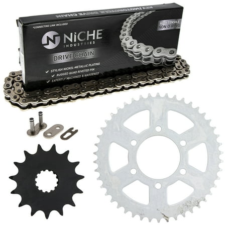 Niche Sprocket Chain Set for Kawasaki Ninja 650 15/46T 520 Motorcycle MK1003617