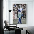 thumbnail image 3 of Ezekiel Elliott Canvas Poster Painting On Canvas Wall Art Poster Scroll Picture Print Living Room Walls Decor Home Posters 24x36inch(60x90cm), 3 of 6