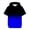 H327 Blue, variant on SJLDQY Boys Short Sleeve Hoodies Lightweight Gradient Hooded Pullover Solid Color Casual Athletic Sweatshirts with Kangaroo Pockets
