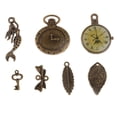 thumbnail image 3 of Menolana 100 Grams que Steampunk Charms Pendants for Jewelry Making Necklace Crafts, 3 of 8