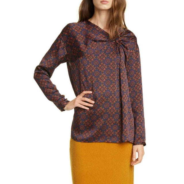 Club Monaco Twist Front Blouse Chemise ( XS )