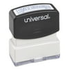 Universal - Stamp - pre-inked - blue - stock text - ENTERED - 1.7 in x 0.55 in