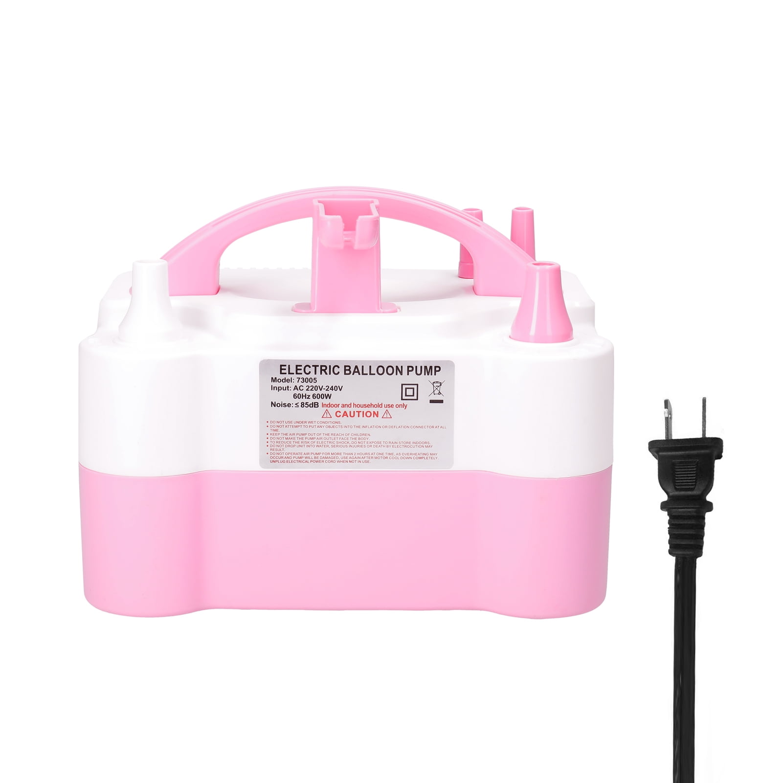Souffleur électrique Portable B322 – Pompe à Ballon Pour Fête, Gonfleur Rose, Neuf