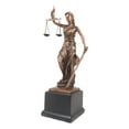 thumbnail image 4 of Statue de Déesse de la Justice Grecque la Justica avec Épée et Écailles sur Base, 4 of 8