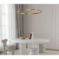 thumbnail image 3 of ET2 E22726-GLD 32 in. Groove LED Pendant, Gold & Black, 3 of 6