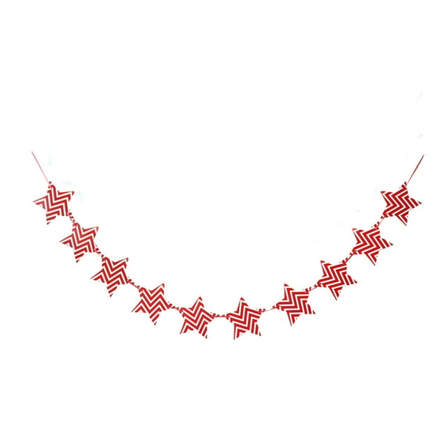 relayinert 14.7ft Gold Decoration Banner For Birthday Party Hanging Banner Personalized Red 14.7ft