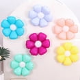 thumbnail image 3 of Jiibva 6Pcs/Set Daisy Balloons Candy Colored Flower Balloon Fresh Style Aluminum Film Balloons Cute Balloons Photo Prop Decorations, 3 of 7