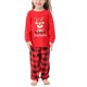 thumbnail image 1 of Christmas Family Sleepwear Set, Christmas Family Set Color Block Elastic Waist Plaid Print For Home For Kids ANGGREK AA1711, 1 of 6