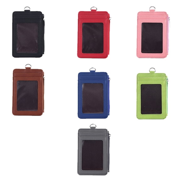 Supvox card holder for women Card Sleeve PU Light Green 1Pcs