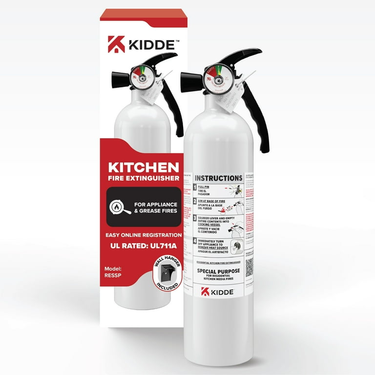 Apple - lamalz Kidde Basic Fire Extinguisher for Home, Residential 1A10BC
