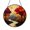 Acrylic 3.5 Inch, variant on Autumn Park Stained Glass Suncatcher – City Sunset Window Decor