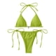 thumbnail image 1 of Conjunto de bikini para mujer Trajes de baño de dos piezas Tirantes de talle alto Gancho trasero Sin espalda OAVQHLG3B Store  lin121212, 1 of 4