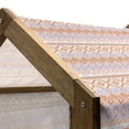 thumbnail image 4 of Tribal Pet House, Horizontal Borders with Simple Rhombus Shapes Mexican Culture Theme, Outdoor & Indoor Portable Dog Kennel with Pillow and Cover, 5 Sizes, Multicolor, by Ambesonne, 4 of 4