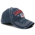 thumbnail image 5 of Harpily Clearance Baseball Cap Golf Adjustable Size Dad Hats Gift for Men Women With American Flag Washed And Worn Holes Sports Sun, 5 of 5