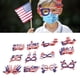 thumbnail image 5 of Gafas del Día de la Independencia Americana, Lentes Navideños de la Bandera Estadounidense de 12 piezas cómodas para USAR para que sean compartimtibles trae para niños para Loss, 5 of 7