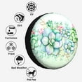 thumbnail image 6 of Kll Succulent Tire Cover,Universal Wheel Tire Cover For Trailer, Rv, Suv, Truck,Camper And Many Vehicle,(15 Inch), 6 of 7