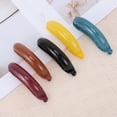 thumbnail image 5 of Unique Bargains 1 Pc Banana Clip Solid Color Hair Clip Black, 5 of 5