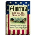 thumbnail image 2 of God Bless America: Canvas Magnet, 2 of 6
