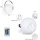 thumbnail image 4 of Luces de noche Lámpara de pared LED Lámpara de pared para cama de hotel Lámpara de pared para pasillo con interruptor Negro 9W 3000K Luz cálida (redonda)--, 4 of 4