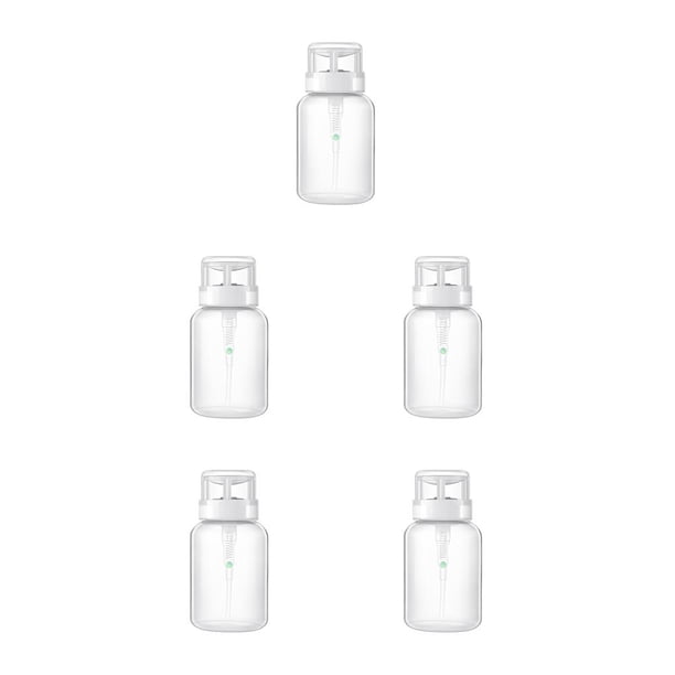 Soidarity 200ML Nail Art Pump Dispenser Empty Pumping Spray Bottle Liquid Lid with Gear Accessories Container Remover Travel Women Type2 NO2 Soidarity CBP072615
