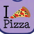thumbnail image 4 of Inktastic I Heart Pizza Boys or Girls Baby Bib, 4 of 4