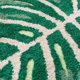 thumbnail image 1 of Alfombrilla de baño antideslizante Monstera o alfombra con mechones de cocina - Alfombra con forma de hoja de planta para niños y mascotas LingWen 9024715704672, 1 of 1