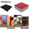 thumbnail image 4 of Utoimkio Clearance Acoustic Foam Panels 1"x20"x20" Soundproofing Noise Cancelling Foam Padding Soundproof Foam Panels for Home Office KTV Recoding Studio,etc, 4 of 5