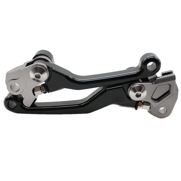 FXCNC CNC Aluminum Dirt Bike Pivot Brake Clutch Levers Compatible with CRF250R CRF 250 R 2007-2021, CRF450R CRF 450 R 2007-2020, CRF450RX CRF 450 RX 2017-2020, CRF250RX 2019-2023