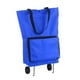 thumbnail image 1 of Carrito de compras,Carrito de compras plegable Bolsa con ruedas Carrito de compras plegable Bolsas d Tomshoo  Azul, 1 of 7