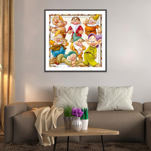 Cuadros Decorativos 5D bricolaje completo taladro diamante pintura enano Cruz puntada mosaico Kits dormitorio decoración Ndcxsfigh Nuevos Originales