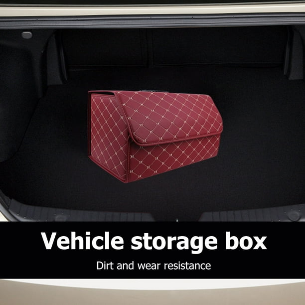 Organizador de maletero de coche, gran capacidad, caja de emergencia para ordenar, resistente al agua para uso diario Ndcxsfigh Accesorios para autos y motos