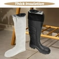 thumbnail image 3 of Forro de bota para mujer, calcetines para botas, calcetines cálidos de lana para Botas de lluvia, forro térmico para botas para mujer, forro para botas Hunter de invierno para senderismo, 3 of 7
