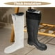 thumbnail image 3 of Forro de bota para mujer, calcetines para botas, calcetines cálidos de lana para Botas de lluvia, forro térmico para botas para mujer, forro para botas Hunter de invierno para senderismo, 3 of 7