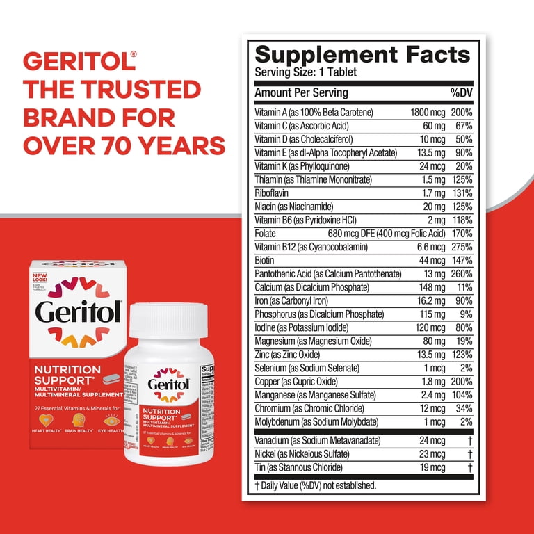 Geritol Multivitamin with Iron & Energy Support photo 6