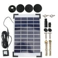 thumbnail image 1 of WASHWEPE Solar Submersible Pump - -D-005- Black Engineering Plastic 1Pcs, 1 of 8