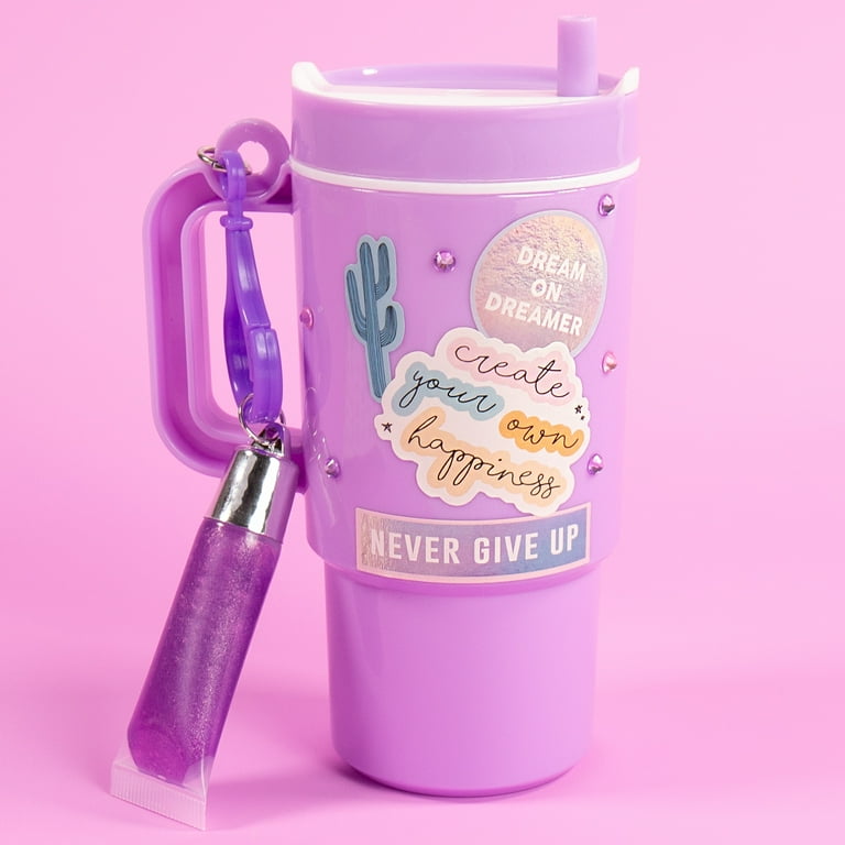 Prism Clip N Carry Purple Style Set - Water Bottle Keychain