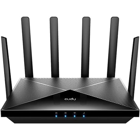 Cudy P5 AX3000 5G WiFi 6 Router, Dual SIM Cellular Router with VPN and Detachable Antennas for Home and Travel