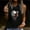 4Black, variant on ‌‌Women's Skull Print Tank Top - Gothic Sugar Skull Graphic Sleeveless Workout Shirt for Summer (Sizes S - 2XL)