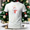 thumbnail image 3 of Playera Con Estampado De Muñeco De Nieve Navidad Ropa Para Hombre Color Blanco Talla Mediana Marca Emil SaEs, 3 of 4