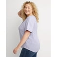 thumbnail image 2 of Hanes T-Shirt Short Sleeve Plus Sizes Originals Women Crewneck Tee  100% Cotton 2x-4x, 2 of 3