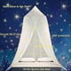 thumbnail image 5 of Stars Bed Canopy Glow in The Dark, Bed Canopy for Girls Mosquito Net, Princess Canopy for Girls Bed Room Decor,Purple, 5 of 5